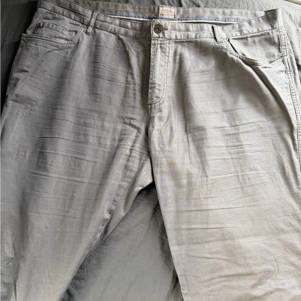 Faherty Light Gray Men’s Chinos